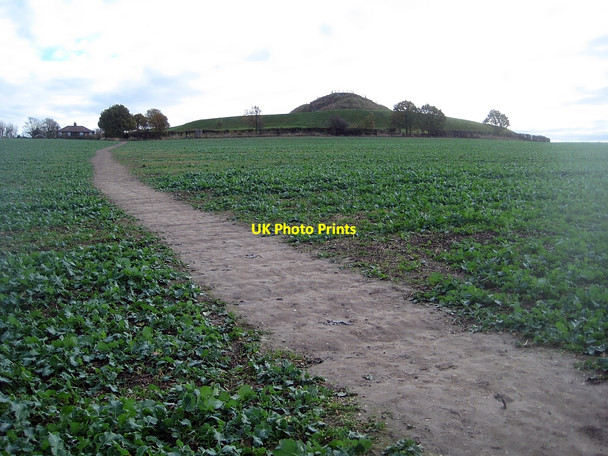 Photo 6"x4" Sandal Castle (2) Wakefield\/SE3320 c2010