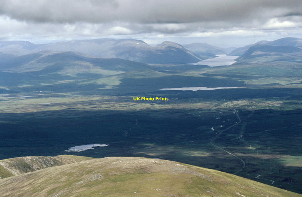 Photo 6"x4" View north east from Beinn a Chreachain Beinn a Chreachain c1993