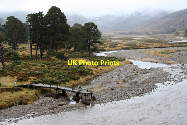 Photo 6"x4" Remains of Carnachuin bridge Carnachuin c2010