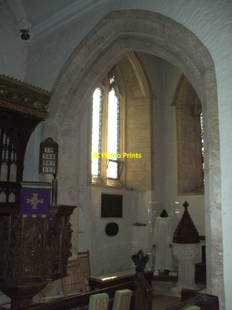 Photo 6"x4" Interior of St Andrew's Church, Trent, Somerset Gore\/ST5918 c2009