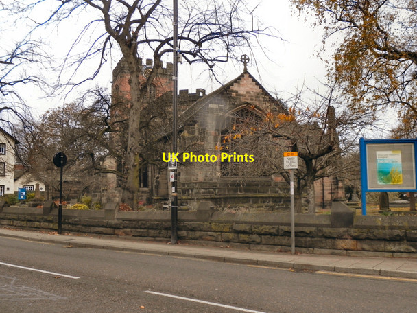 Photo 6"x4" Cheadle Parish Church Cheadle\/SJ8688 c2010