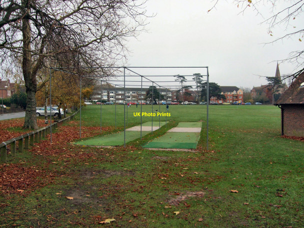 Photo 6"x4" Cricket Nets - St John's Park Burgess Hill c2010
