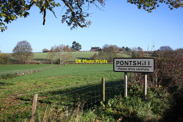 Photo 6"x4" Entering Pontshill Pontshill c2010