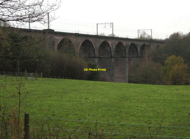 Photo 6"x4" The viaduct Congleton c2010