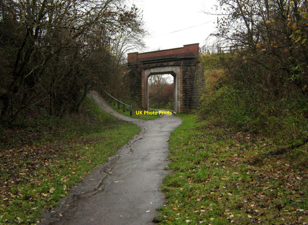 Photo 6"x4" Bromley Road bridge Congleton c2010