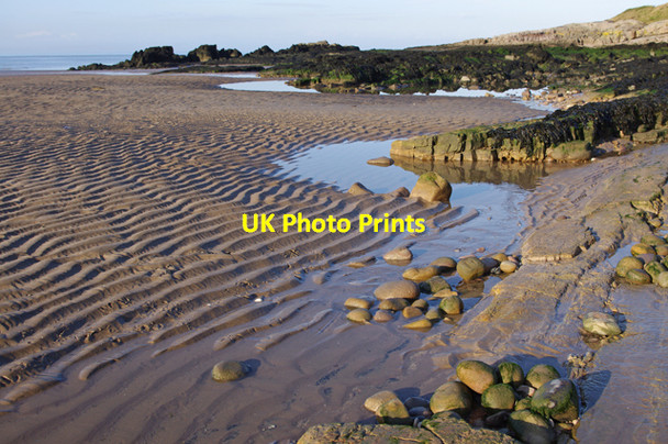 Photo 6"x4" Beach below Heysham Head Heysham c2010