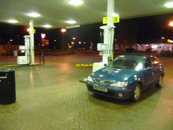Photo 6"x4" Evesham : Morrisons Petrol Station Evesham c2010
