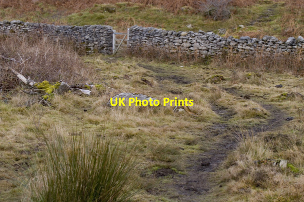 Photo 6"x4" Footpath to trig point on Hutton Roof Crags Dalton\/SD5476 c2010
