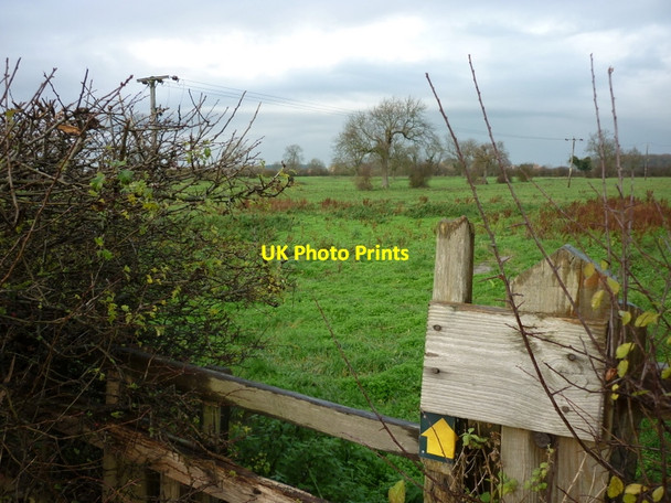 Photo 6"x4" A footpath to Castlethorpe from Brigg Brigg c2010