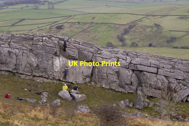 Photo 6"x4" Climbers on The Rakes, Hutton Roof Hutton Roof\/SD5778 c2010