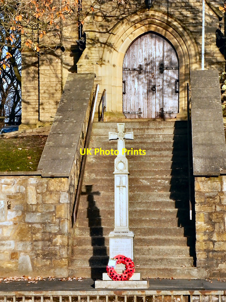 Photo 6"x4" Bamford War Memorial Heywood\/SD8510 c2010