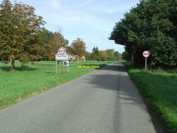 Photo 6"x4" Entering Fritton Fritton\/TM2292 c2010
