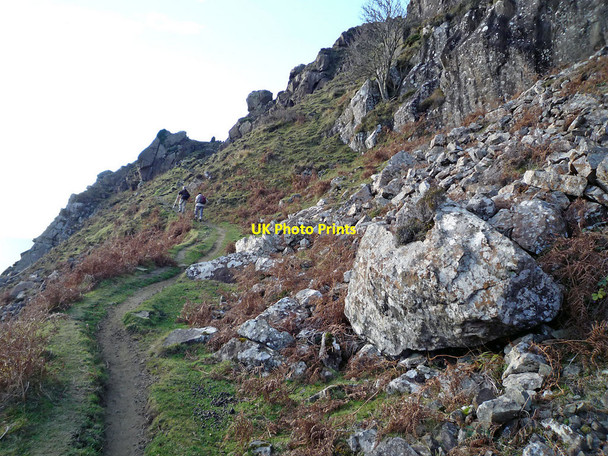 Photo 6"x4" The steepest part of the Boreraig to Suisnish path Suisnish\/NG5916 c2010