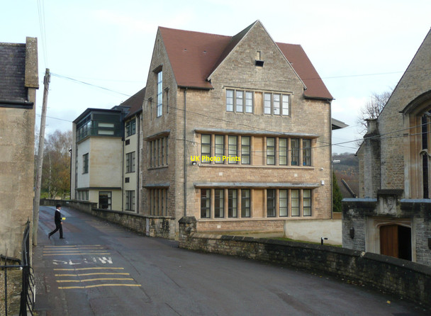 Photo 6"x4" School buildings, Monkton Combe Monkton Combe c2010