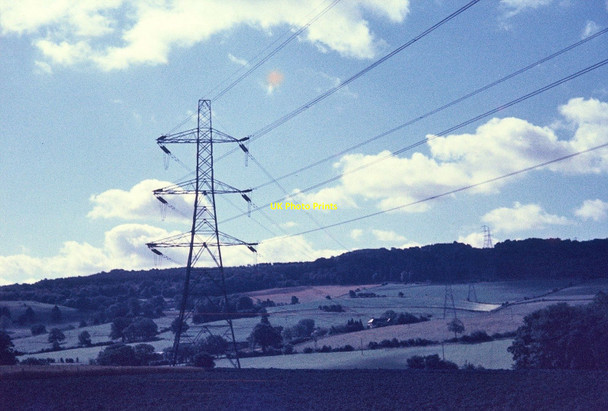 Photo 6"x4" Postlip  Mill and Pylons Postlip c1963
