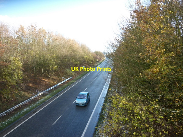 Photo 6"x4" The A1079 from Broadgate Bentley\/TA0135 c2010