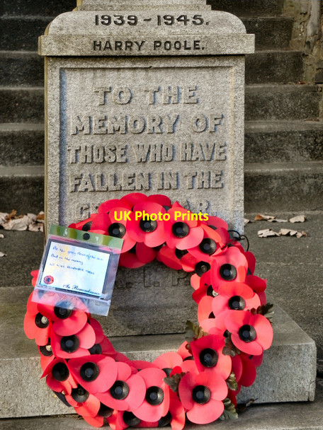 Photo 6"x4" Bamford War Memorial, Dedication Heywood\/SD8510 c2010