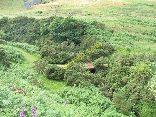 Photo 6"x4" Culvert near Gleadscleugh Akeld c2009