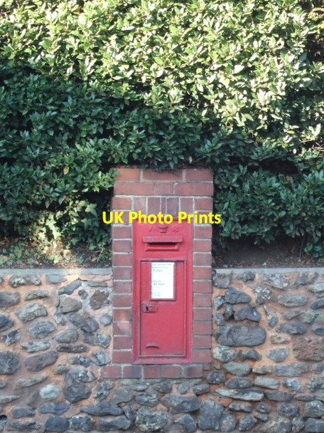 Photo 6"x4" Victorian wallbox, Temple Street Sidmouth c2010
