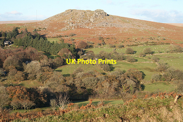 Photo 6"x4" Sheepstor: Sheeps Tor Sheepstor c2010