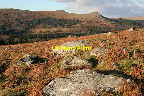 Photo 6"x4" Sheepstor: on Sheeps Tor Sheepstor c2010