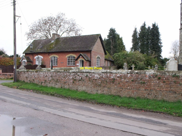 Photo 6"x4" Old school, Hinton Martell, Dorset Chalbury\/SU0106 c2010