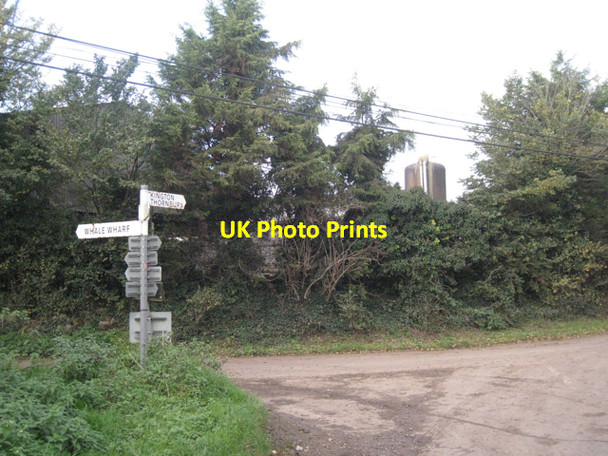 Photo 6"x4" Junction of Field Lane by Lodge Farm Cowhill\/ST6091 c2010