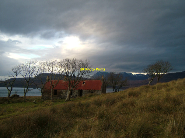 Photo 6"x4" Abandoned croft at Suisnish Suisnish\/NG5916 c2010