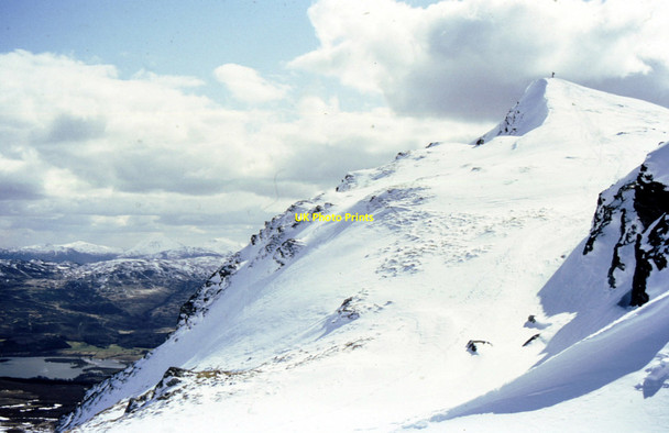 Photo 6"x4" Creag na Caillich from Coire Fionn-L\u00c3\u00a0irige Creag na Caillich\/NN5637 c1986