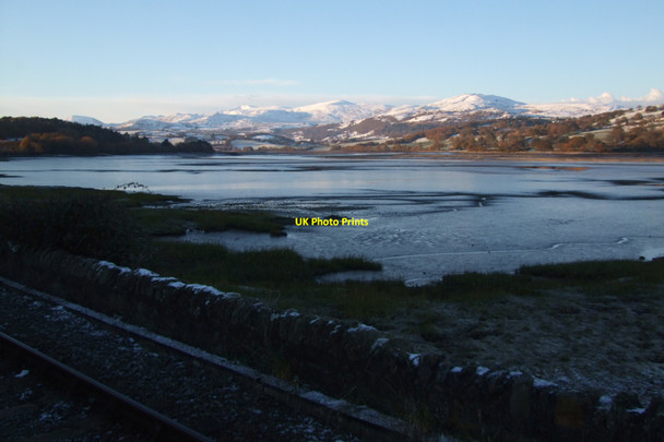 Photo 6"x4" A winters day view of the Carneddau Bryn-rhys c2010