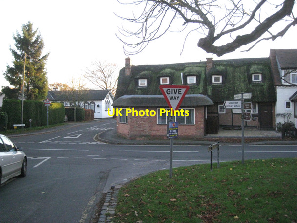 Photo 6"x4" Crossroads in Claverdon Lye Green\/SP1965 c2010