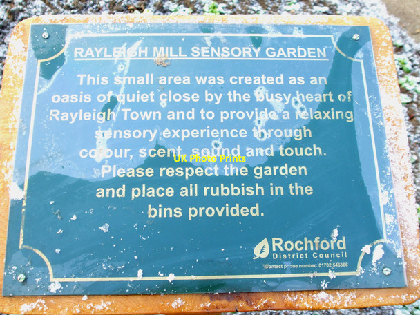Photo 6"x4" Sensory Sign Rayleigh c2010