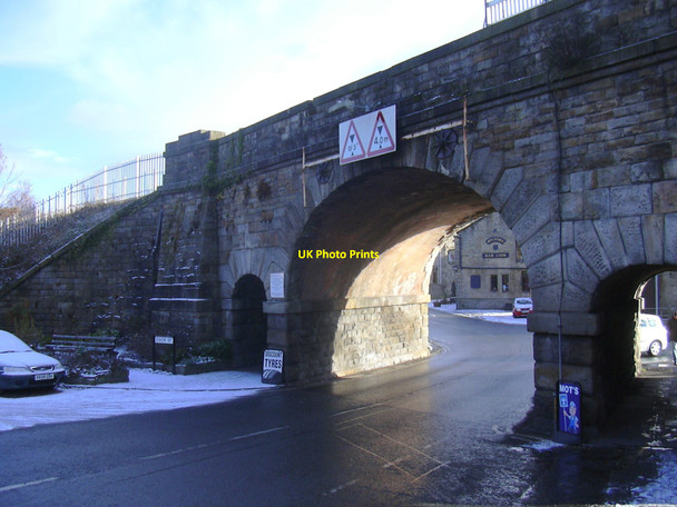 Photo 6"x4" Railway Viaduct-Bridge, Halifax Road (A58) Littleborough Littleborough\/SD9316 c2010