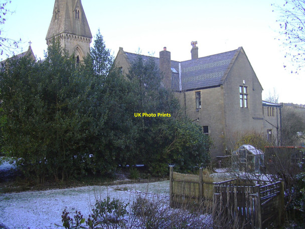Photo 6"x4" St Saviour's Vicarage and Church, New Line, Bacup, Rossendale, Lancashire Bacup c2010