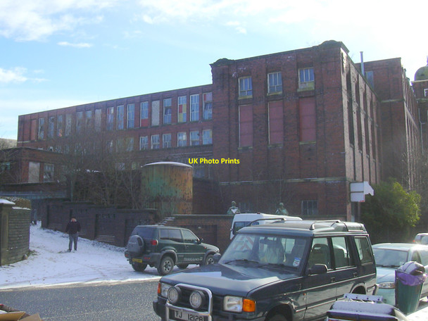 Photo 6"x4" Facit Mill, Facit nr Whitworth, Lancashire Whitworth c2010