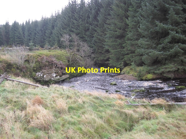 Photo 6"x4" Lewis Burn near Long Low House Low Long Ho c2010