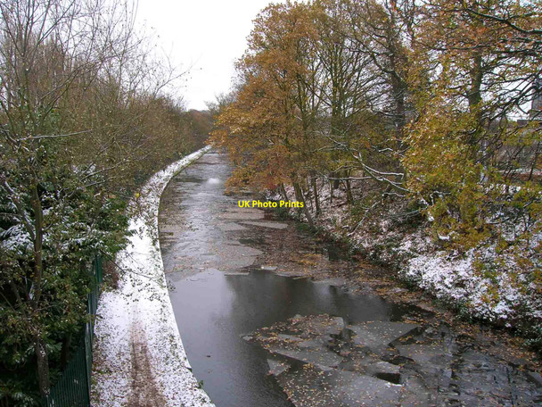 Photo 6"x4" Worcester and Birmingham Canal Bournbrook c2010