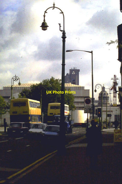 Photo 6"x4" View along Broad Street Lee Bank c1984