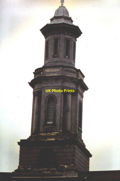 Photo 6"x4" Christian Science Church roof, Broad Street Lee Bank c1984