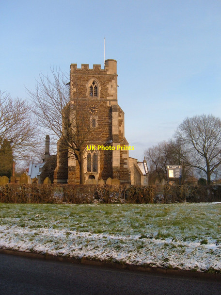 Photo 6"x4" St. John the Baptist, Stanbridge Stanbridge\/SP9624 c2010