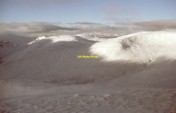 Photo 6"x4" Looking into Coire Chearcaill Invervar c1986