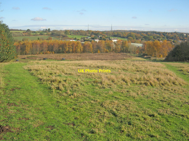 Photo 6"x4" North-east slopes of Billa Barra Hill Stanton under Bardon c2010