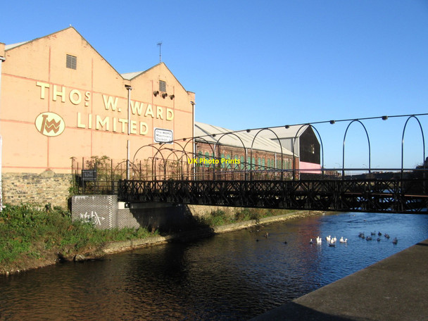Photo 6"x4" Sheffield - Bailey Bridge Sheffield\/SK3587 c2008