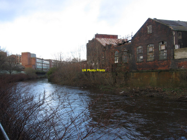Photo 6"x4" Attercliffe - River Don downstream of Washford Bridge Sheffield\/SK3587 c2006