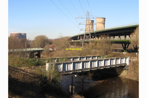 Photo 6"x4" Tinsley - River Don bridges Tinsley\/SK3990 c2007
