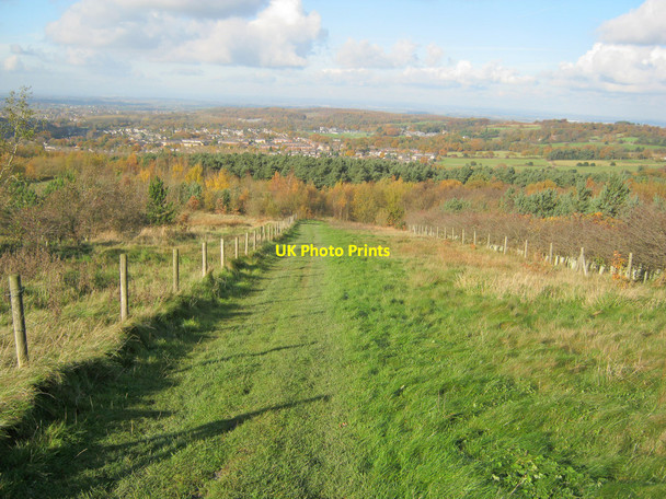 Photo 6"x4" Path on Bardon Hill Agar Nook c2010