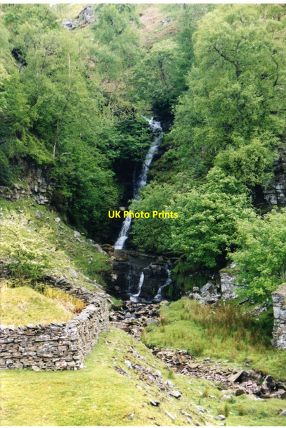 Photo 6"x4" Waterfall on Whin Stone Gill Fell End\/SD7298 c2000