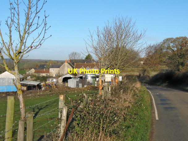 Photo 6"x4" Road near Kingsdon Kingsdon\/ST5126 c2010