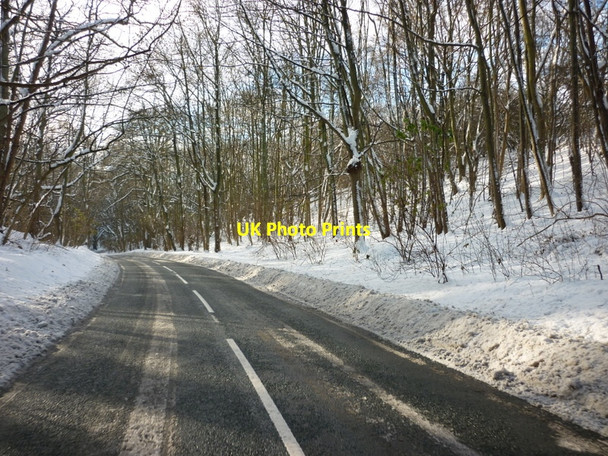 Photo 6"x4" Downhill towards South Cave South Cave c2010