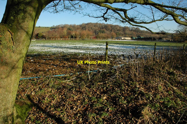 Photo 6"x4" Farmland near Whalley Farm Whittington\/SP0121 c2010